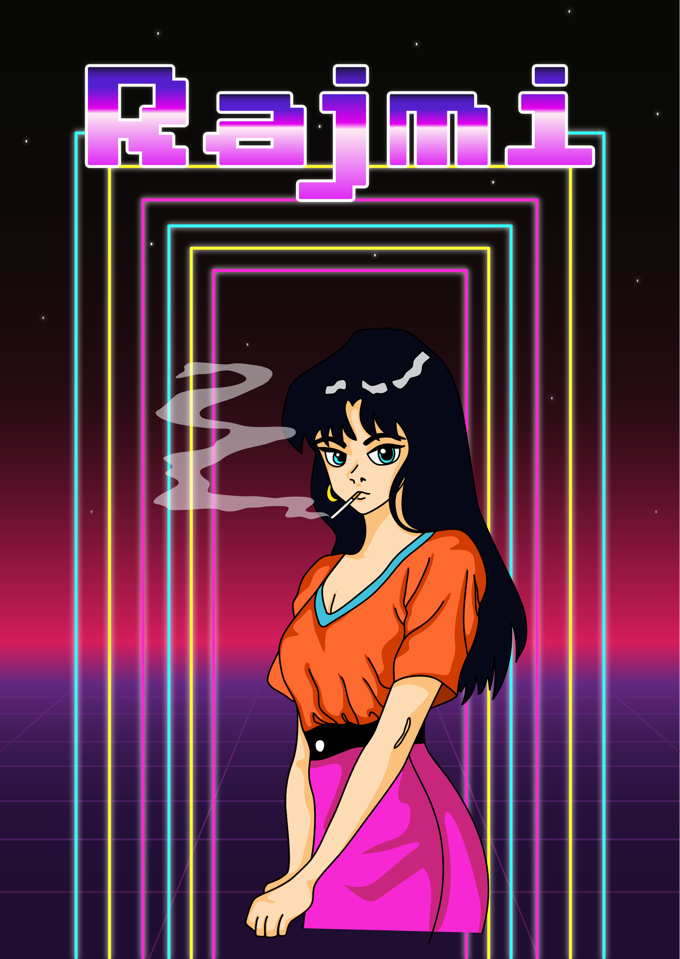 Vektorillustration Rajmi