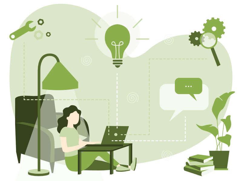 Coaching Website Illustration